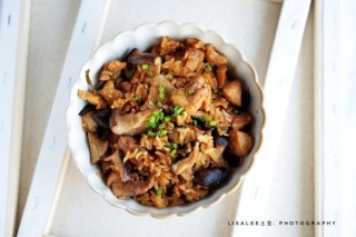  香菇鸡肉焖饭 第12步