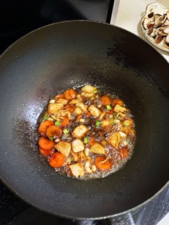  鸡肉香菇油菜 第2步