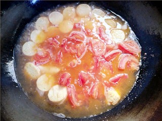  番茄金针菇烩玉子豆腐 第6步