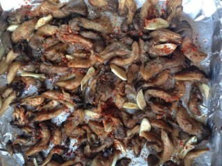  新疆风味烤蘑菇 第3步