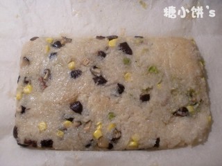  【香菇咸肉糯米煎糕】咸味的粢饭糕 第6步