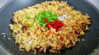  外果胡油菇肉饭 第5步