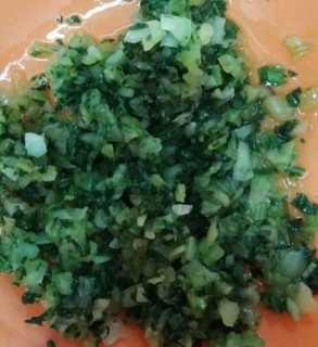  小米面油菜香菇包 第4步