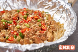 懒人金针菇焖鸡（不洗碗、不刷锅的省心菜） 第7步