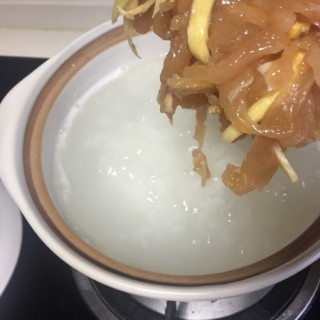  鸡丝菌菇青菜粥 第13步