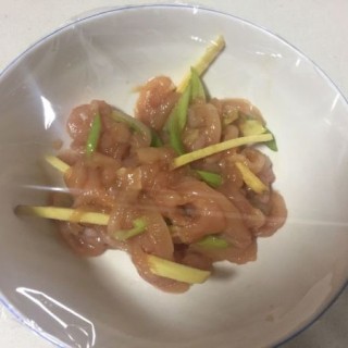  鸡丝菌菇青菜粥 第7步