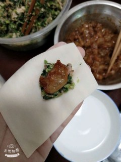  香菇青菜虾馄饨 第5步