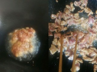  蘑菇炒肉 第5步