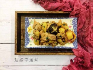  香菇鸡肉炖土豆 第14步
