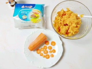  烤蜜薯芝士焗“蘑菇” 第2步
