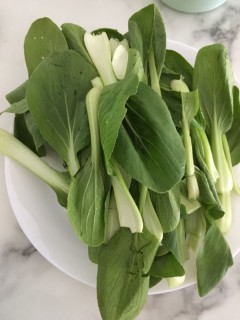  香菇油菜 第1步