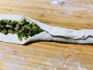  换种方式吃菜盒~香菇青菜加海米，盘起来趣多多 第11步