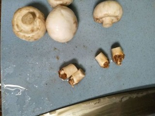  烤白蘑菇 第1步
