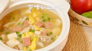  蟹味菇豆腐汤丨健康营养身体壮！！ 第6步