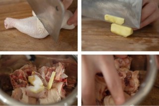  菌菇土豆炖鸡块 第1步